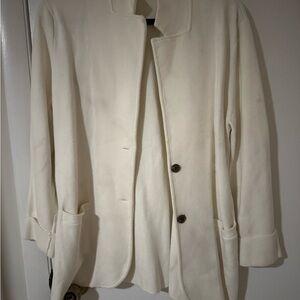 J. Crew Cream Sweater Blazer for Women
